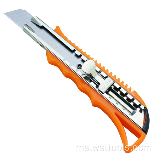 Kunci Keselamatan Pisau Hobby Knife Cutter Utility yang boleh ditarik balik